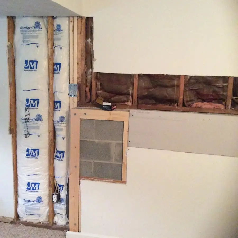 Wall insulation replacement during Odor Removal & Deodorization in Estelle